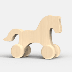 Little Horse Wooden Toy.