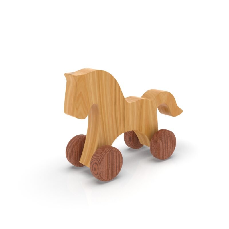 Little Horse Wooden Toy.